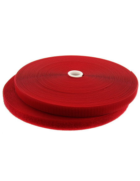 Roter selbstklebender Nähband 20 mm breit, Rolle mit 25 Metern