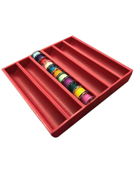 Quadratische Aufbewahrung für Dosen Bobbin Saver 2