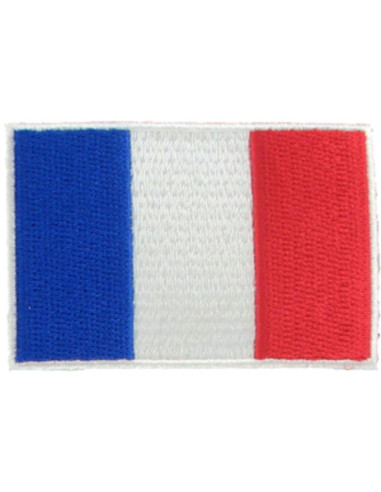 Aufbügelbares Abzeichen Frankreich Flagge