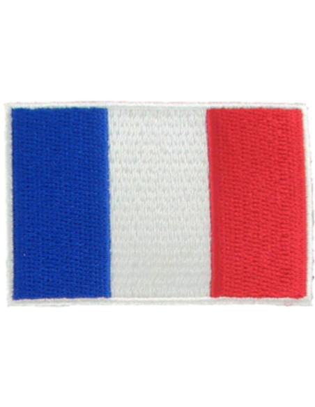 Aufbügelbares Abzeichen Frankreich Flagge