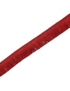 Deluxe-Fransen 30 mm - Rot