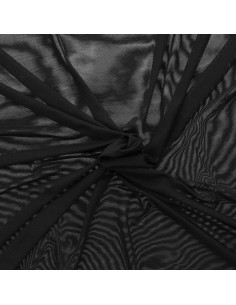 Powermesh Wäschestoff - Schwarz