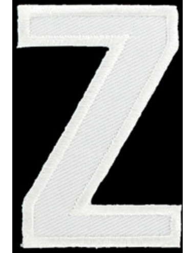 Bügelaufnäher Buchstabe Z