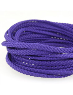 Flache Kordel Anorak - Violett