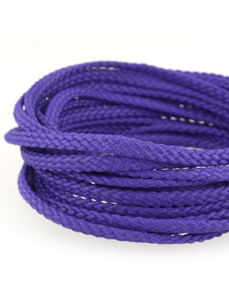 Flache Kordel Anorak - Violett