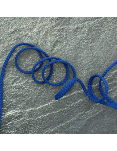 Flacher Kordelzug-Anorak - Blau