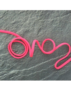 Flache Kordel Anorak - Neonrosa 2