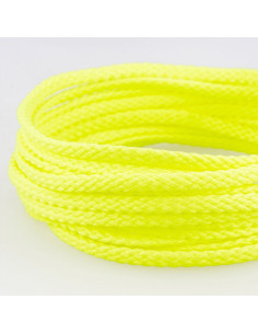 Flache Kordel Anorak - Neon Gelb