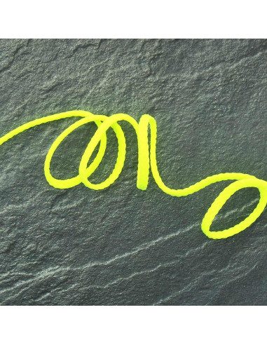 Flache Kordel Anorak - Neon Gelb