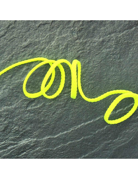 Flache Kordel Anorak - Neon Gelb