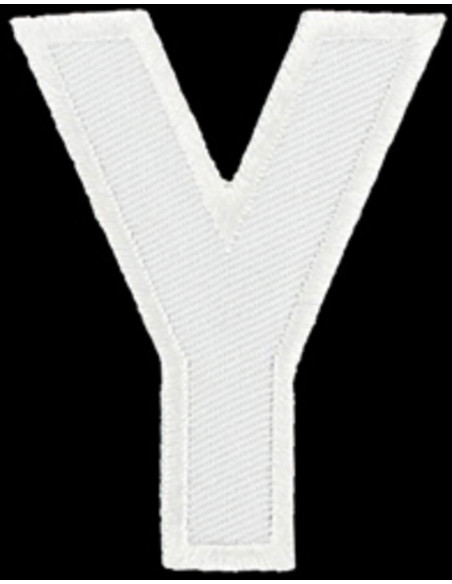 Bügelaufnäher Buchstabe Y