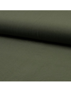 Viskose-Twill-Stoff - Khaki
