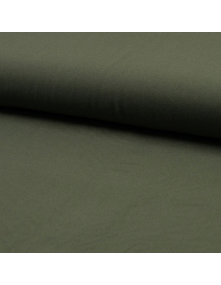 Viskose-Twill-Stoff - Khaki