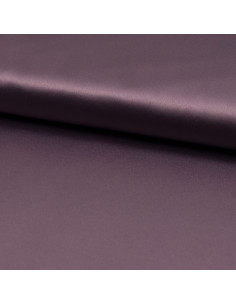Dehnbarer Satinstoff - Mauve