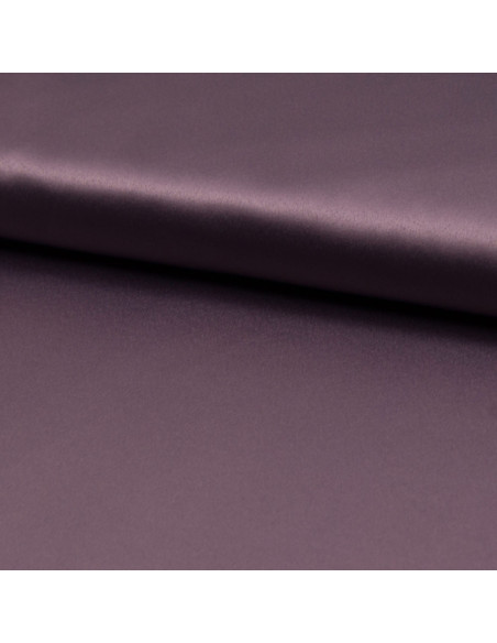 Dehnbarer Satinstoff - Mauve