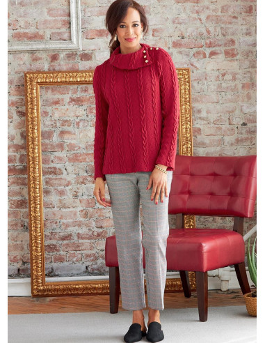 Oberteil-Schnittmuster - Butterick 6857