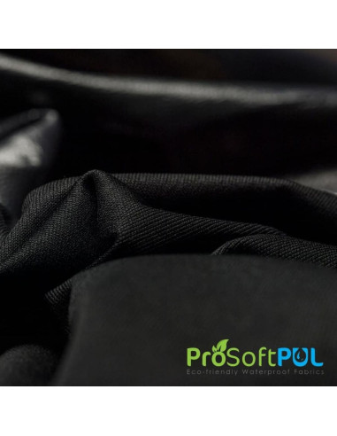 Lebensmittelechter ProSoft PUL-Stoff - Schwarz