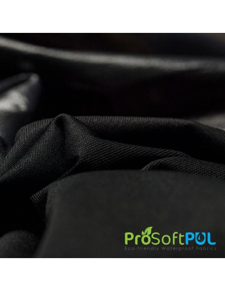 Lebensmittelechter ProSoft PUL-Stoff - Schwarz