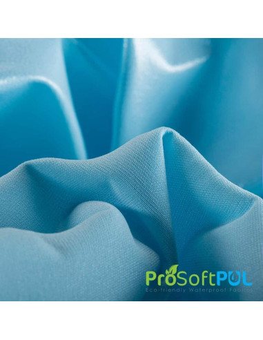 Lebensmittelechter ProSoft PUL-Stoff - Babyblau