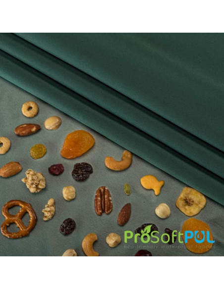 Lebensmittelechter ProSoft PUL-Stoff - Tiefgrün