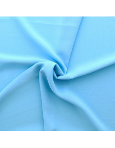 Musselin-Stoff - Babyblau