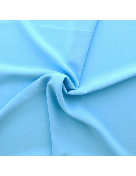 Musselin-Stoff - Babyblau