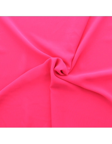 Mousselinstoff - Neonrosa