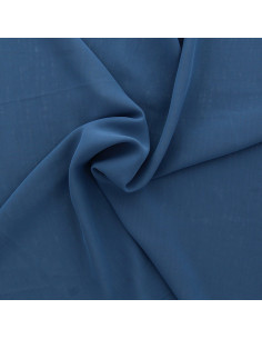 Musselin-Stoff - Blaugrau