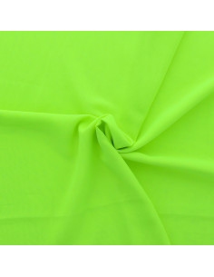 Mousselinstoff - Neon Gelb