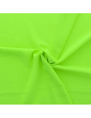 Mousselinstoff - Neon Gelb