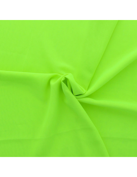 Mousselinstoff - Neon Gelb