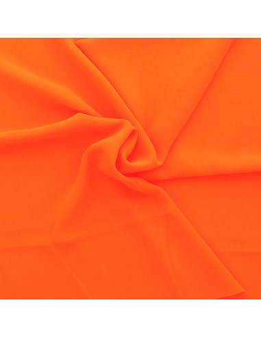 Mousselinstoff - Neonorange