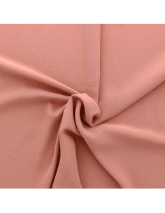 Musselin-Stoff - Dunkelaltrosa