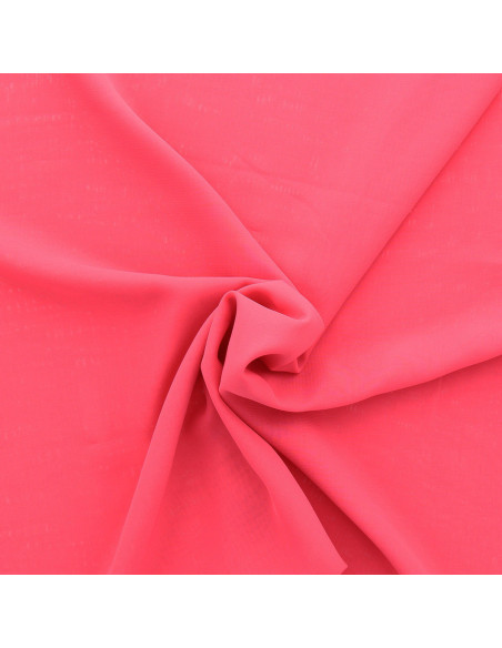Musselin-Stoff - Korallenrosa