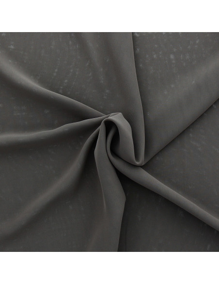 Musselin-Stoff - Dunkel-Taupe