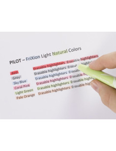 Set mit 3 löschbaren Textmarkern Pilot FriXion Light - Rosa, Gelb und Orange 2