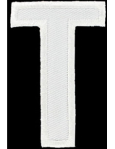 Bügelaufnäher Buchstabe T