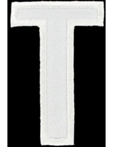 Bügelaufnäher Buchstabe T
