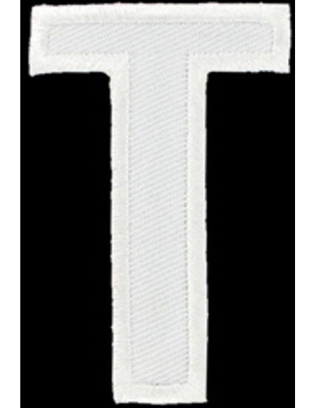 Bügelaufnäher Buchstabe T