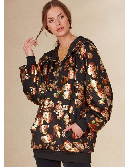 Sweatshirt-Schnittmuster - Vogue 1826