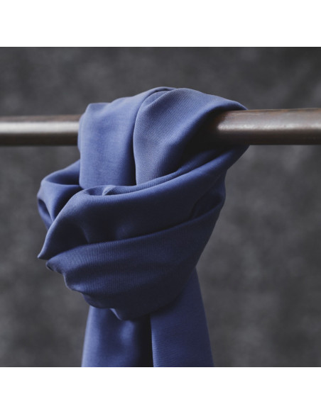 Tencel-Stoff Smooth Drape Twill - Blau