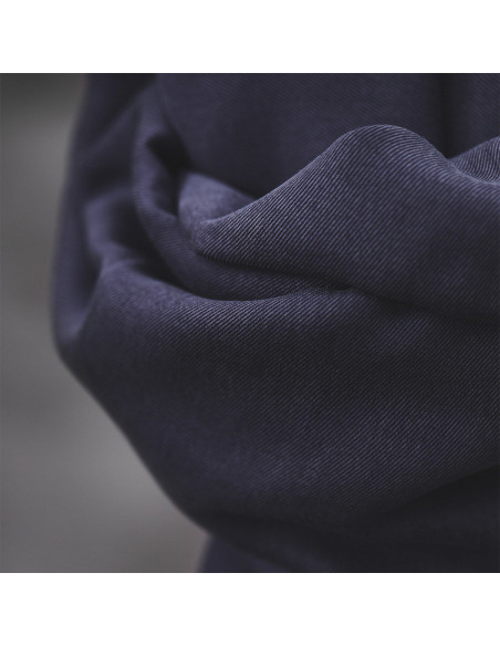 Tencel-Stoff Smooth Drape Twill - Heidelbeere