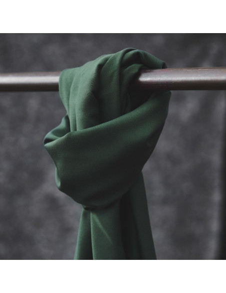 Tencel-Stoff Smooth Drape Twill - Dunkelgrün