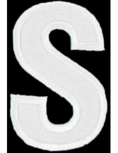 Bügelaufnäher Buchstabe S