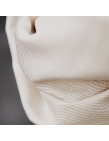 Tencel-Stoff Smooth Drape Twill - Weiß