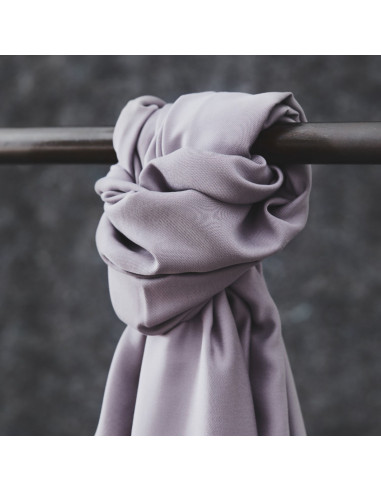 Tencel-Stoff Smooth Drape Twill - Violetter Nebel