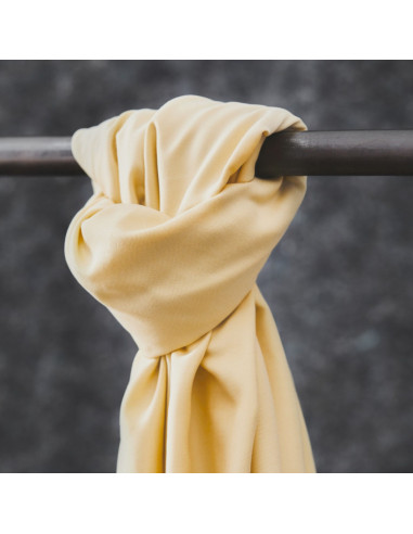 Tencel-Stoff Smooth Drape Twill - Sanftes Gelb