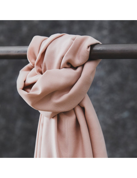 Tencel-Stoff Smooth Drape Twill - Puderrosa