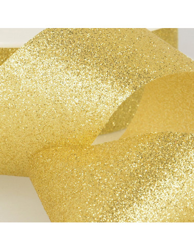 Glitzerband - Gold