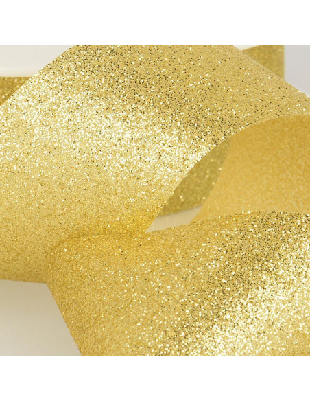 Glitzerband - Gold